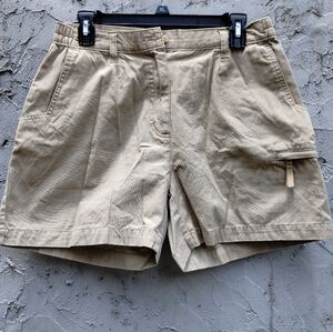 Woolrich Women's Tan Cargo Shorts